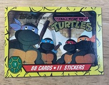 1989 Topps Teenage Mutant Ninja Turtles (TMNT) #1 The Epic Begins Rookie Card picture