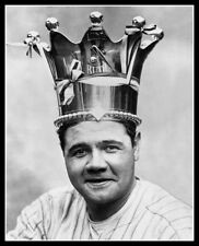 Babe Ruth Photo 8X10 - New York Yankees King Crown picture