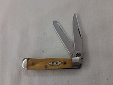 USED 2004 Case XX 62154 Tiny Trapper 2-bladed Pocketknife NO BOX picture