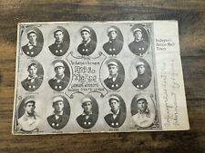 Antique Baseball Postcard 1906 Independence Kansas Coyotes Team Photo Pennant picture