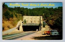 Contra Costa County CA-California, Low Level Tunnel, Vintage c1960 Postcard picture