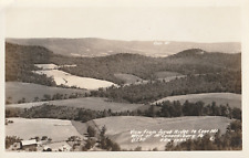 Vintage Postcard McConnellsburg PA View From Scrub Ridge to Cove Mountain B&W picture