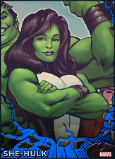 She-Hulk Tier 7 Cosmic Blue (cc#527) - Marvel Collect Digital card picture