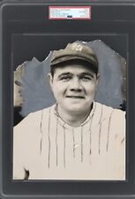 BABE RUTH ORIGINAL TYPE 1 PHOTOGRAPH PHOTO by CHARLES CONLON w/ HIS WRITING PSA picture