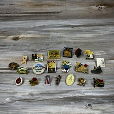 random lot of 21 pins vintage picture
