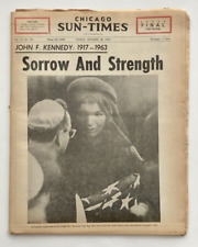 Nov 26, 1963 Chicago Sun-Times Newspaper JFK Assassination Burial Full Paper  picture