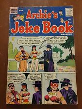 MARCH 1959 ARCHIE'S JOKE BOOK MAGAZINE NO. 39 ARCHIE COMICS Complet And Attached picture