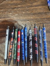 MLB Team Logo Pens, Assorted Mixed Designs, Lot of 10 picture