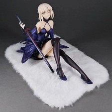 Fate Stay Night Saber Altria Pendragon 13CM Anime Figure Statue Collectible Gift picture