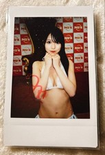 Cocoro Asano Auto Autographed Signed instax photo Cheki Japan picture