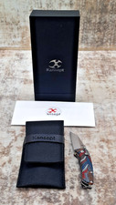 Kansept Little Main Street T2015V8 154CM Multi-Color G10 Knife NOS picture