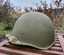 Original Steel Helmet SSh 40 WWII Russian Military Soviet Army Size 2 NEW picture