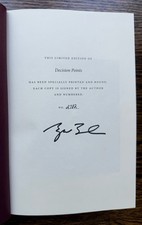 George W Bush signed Decision Points Memiors Limited Edition Autograph picture