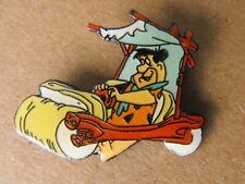 RARE Hanna Barbera THE FLINTSTONES Fred in car PIN 1994 MINT condition picture