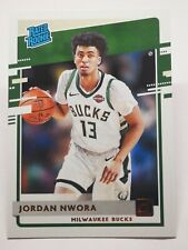 2020-21 Donruss Panini N7 NBA Jordan Nwora Rated Rookie #220 Milwaukee Bucks picture