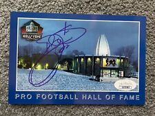 Emmitt Smith signed JSA COA NFL HOF Postcard Dallas Cowboys psa bas  picture
