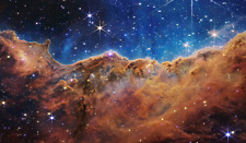 Cosmic Cliffs in the Carina Nebula (NIRCam Image) from the James Webb Telescope picture