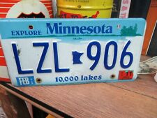  2011 MINNESOTA LICENSE PLATE CAR MN AUTOMOBILE vehicle tax tag ORIGINAL ISSUE picture
