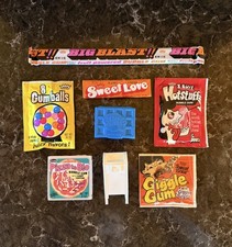 Vintage FLEER Novelty BUBBLE GUM / CANDY Lot - NOS picture
