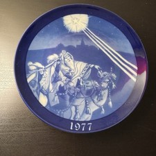 Pax in Terra means peace on Earth-Life of Jesus Plate - Three Kings 1977 picture