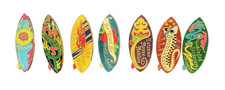 Odyssey of the Mind 2011 California Surfboard 7-Pin Problem Set OM OOTM picture