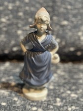 Vintage Mid Century Porcelain Dutch Girl Manufactured Germany Gerold Porzellan picture