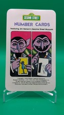 1978 Western Publishing Sesame Street Number Cards picture