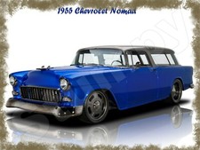 1955 Chevrolet Nomad Metal Sign 9