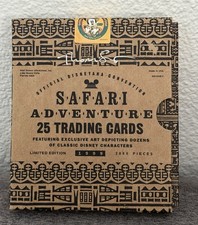OFFICIAL DISNEYANA CONVENTION LE SAFARI ADEVENTURE 25 TRADING CARDS picture