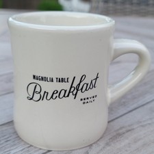 Magnolia Table Waco Texas Breakfast Served Daily Coffee Mug Chip & Joanna Gaines picture