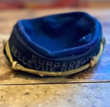 Rare 1930s Bellevue Hospital Surgeon’s Dress Cap – New York City picture