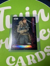 2024 Topps Chrome Star Wars Cassian Andor The Galactic Civil War /5 Red picture