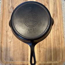 Antique Griswold Cast Iron No. 7 Large Slant 