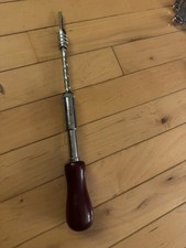 Vintage Yankee No. 135A Spiral Ratchet Screwdriver Push Drill USA Stanley Tools picture