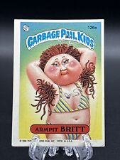 1986 Topps Garbage Pail Kids Armpit Britt R29453 picture