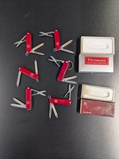Lot of 4 Victorinox Classic Sd Swiss Army Knives - Includes Extras picture