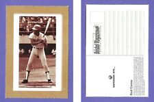 Venezuelan Baseball  postal card ROD CAREW  brown serie RARE  HOF  picture