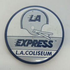 Vintage LA Los Angeles Express L.A. Coliseum Button Badge Pinback 1.75
