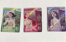 2026 KAYOU HUNTR/X World Tour SSR Hologram Lot of 3 Zoe Mira Rumi kpdh01-ssr- picture