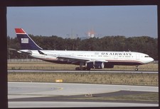 Orig 35mm airline slide US Airways A330-243 N284AY picture