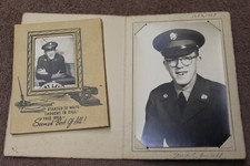 Two Original 1956-1957 d. Studio Photographs of an Identified U.S. Army Soldier picture
