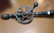 Antique Goodell Pratt Company Egg Beater Style Hand Drill USA picture