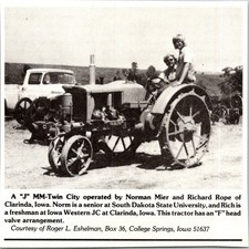 A J MM-Twin City Operated By Norman Mier & Richard Rope 1977 Clipping SAH2-H2 picture