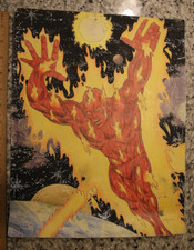 VINTAGE HUMAN TORCH ORIGINAL ARTWORK George KOZMON Circa 1974 14