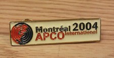 2004 Montreal APCO international Collectible Canadian Souvenir Lapel Pin  picture