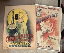 Original French Vintage Liqueur Poster Litho Lot Choubrac PAL 19th Century picture