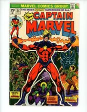 Captain Marvel #32 Comic Book 1974 FN- Jim Starlin Marvel Comics picture