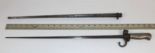 WWI French Army Model 1886 Lebel Bayonet Rosalie Cruciform with Scabbard  picture