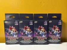 (4)2026 Upper Deck Transformers The Movie 40th Anniversary 12-Card Pack Inserts picture