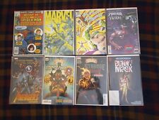 8 book lot with Very Rare What if?  #7 1978 Double cover with 1st Spider-Girl ++ picture